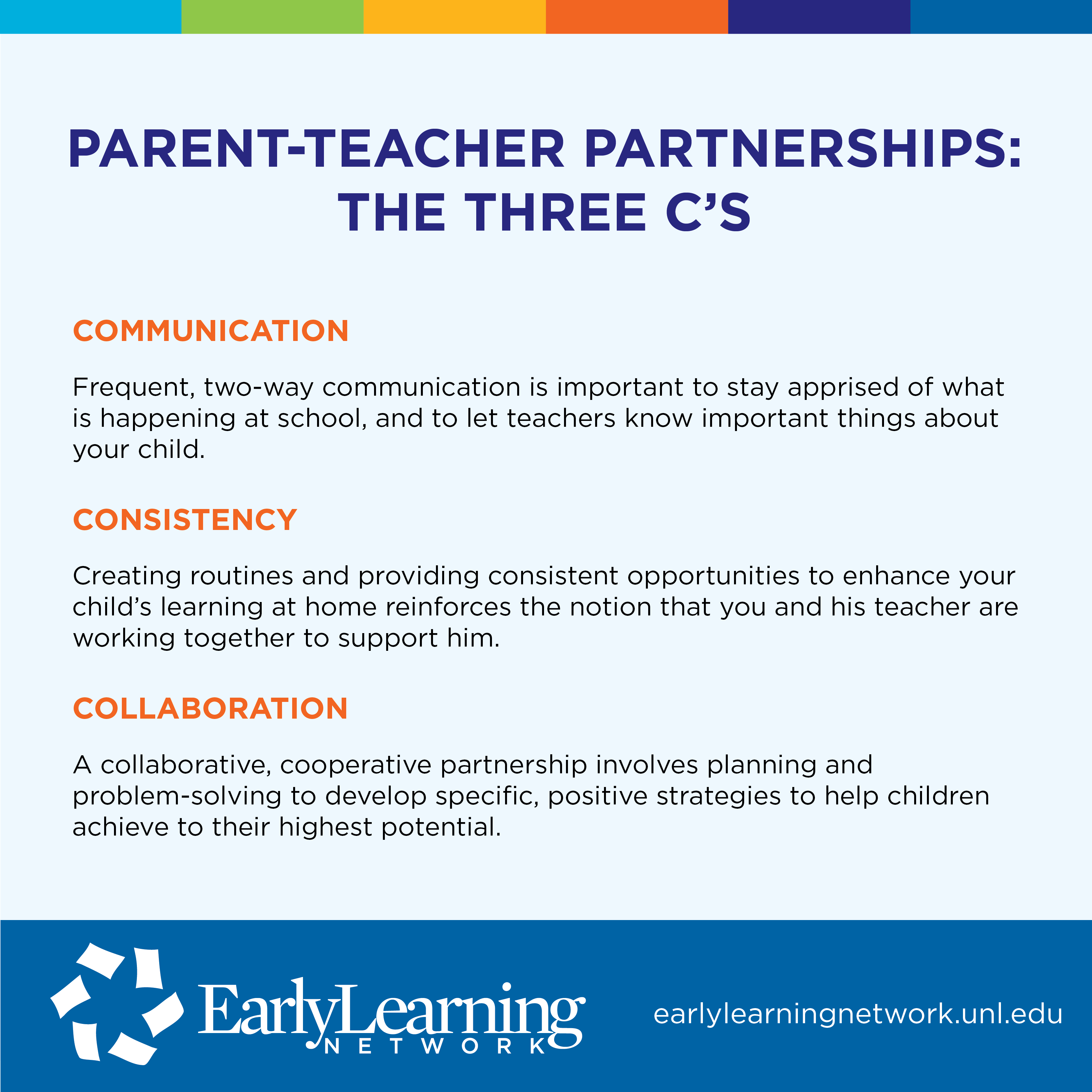 Three C's to Parent-Teacher Partnerships