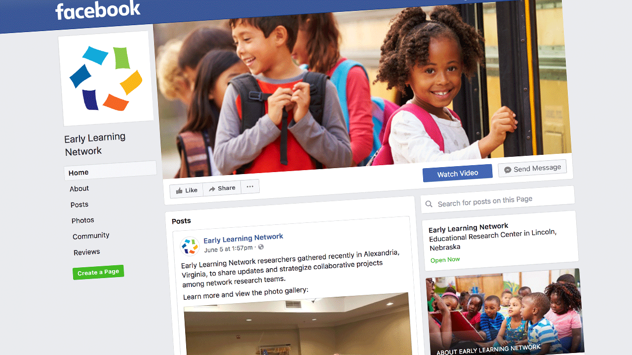 Early Learning Network Facebook page